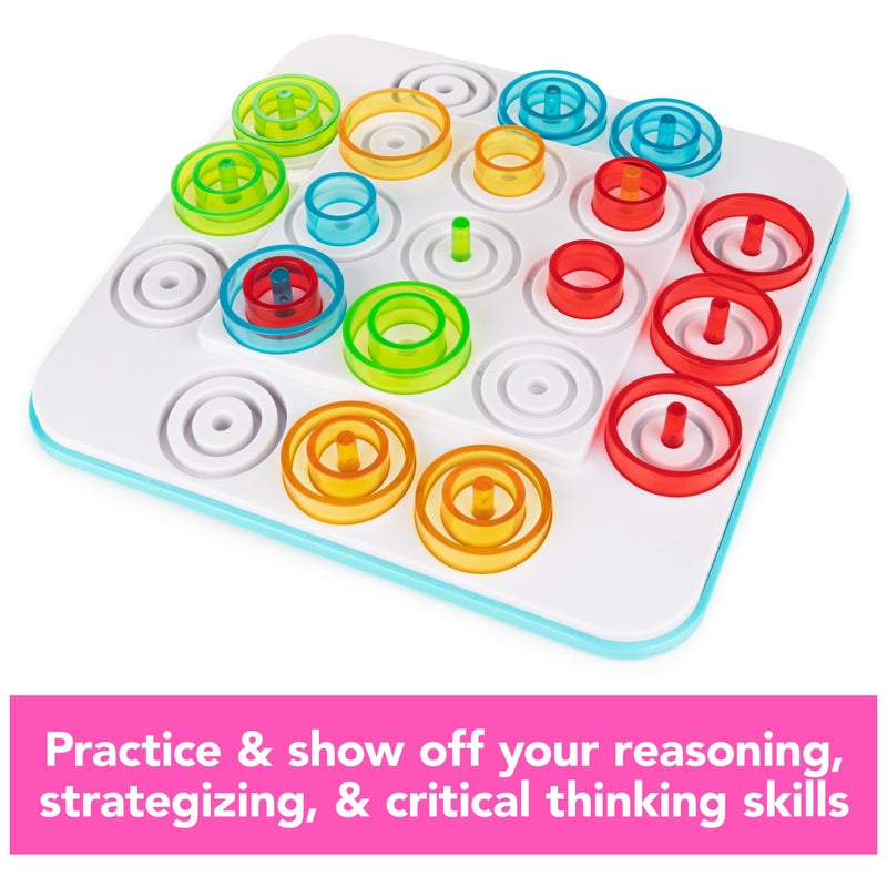 marbles Spin Master Games, Otrio Strategy-Based Board Game, Classic Game, Advanced Tic Tac Toe STEM Activity, 2 Players, for Ages 8 & Up - Image 5